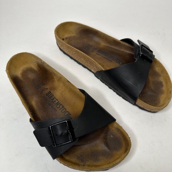 SOLD Womens Birkenstock Madrid Sandal - Black - Picture 7 of 8